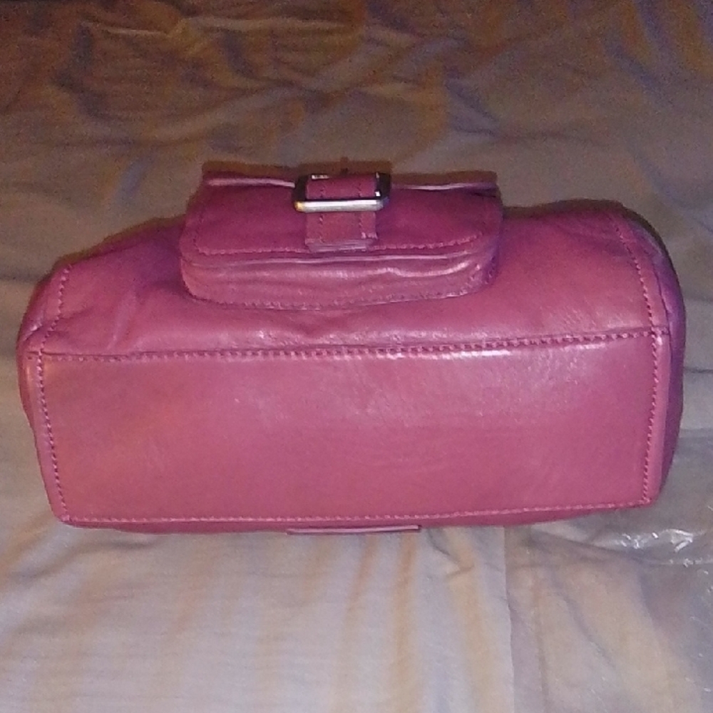 Lucky Brand Pink Satchel with Structured Design and Double Handles - Picture 6 of 10